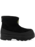 Stone Island suede rubber-band boots - Black