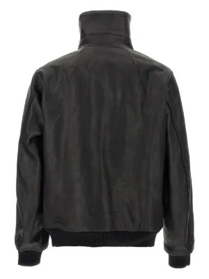 Rick Owens（リックオウエンス） レザージャケット - FARFETCH