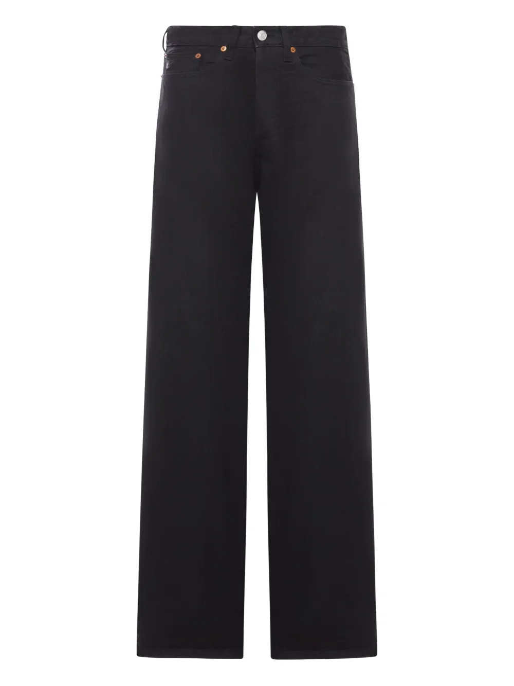 straight-leg jeans