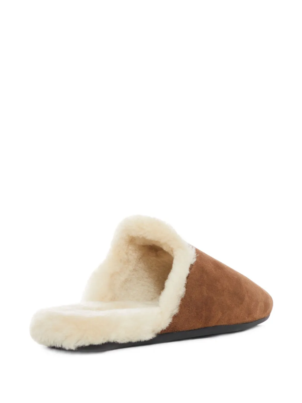 Prada Lammy muiltjes van suède-leer Bruin