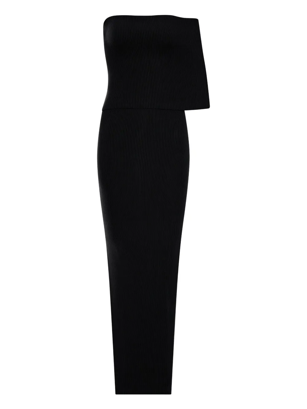 Athena ribbed knit midi day dress