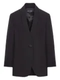 Giorgio Armani sequin-embellished single-breasted blazer - Black