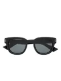 Saint Laurent engraved-temple sunglasses - Black