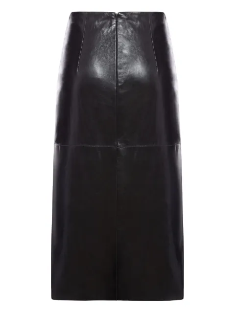 Sportmax Rock mit Lederbesätzen