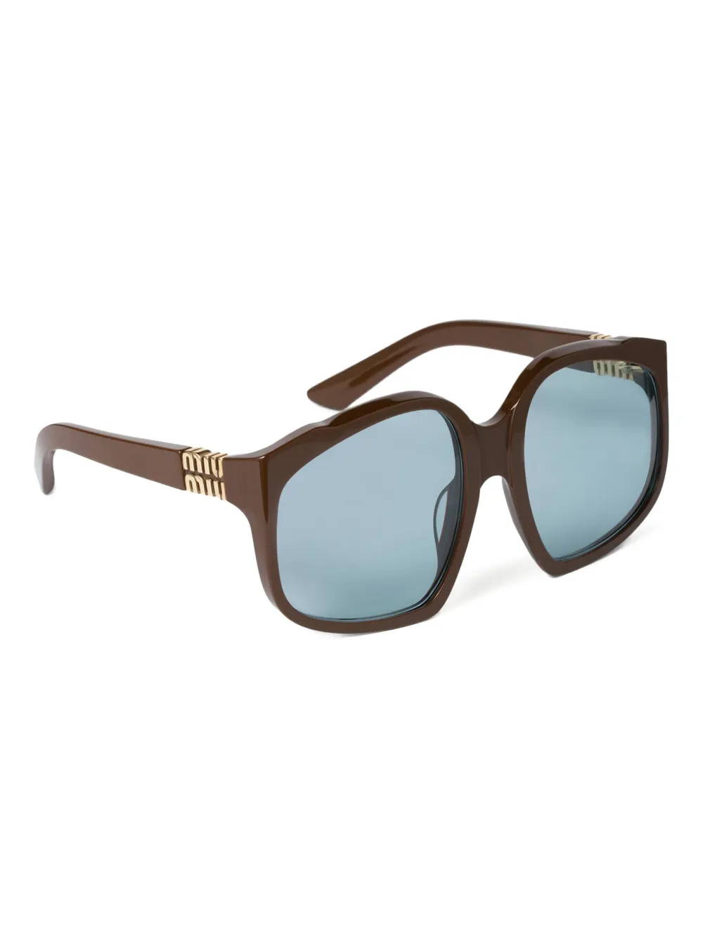 Miu Miu oversized-frame sunglasses - Bruin