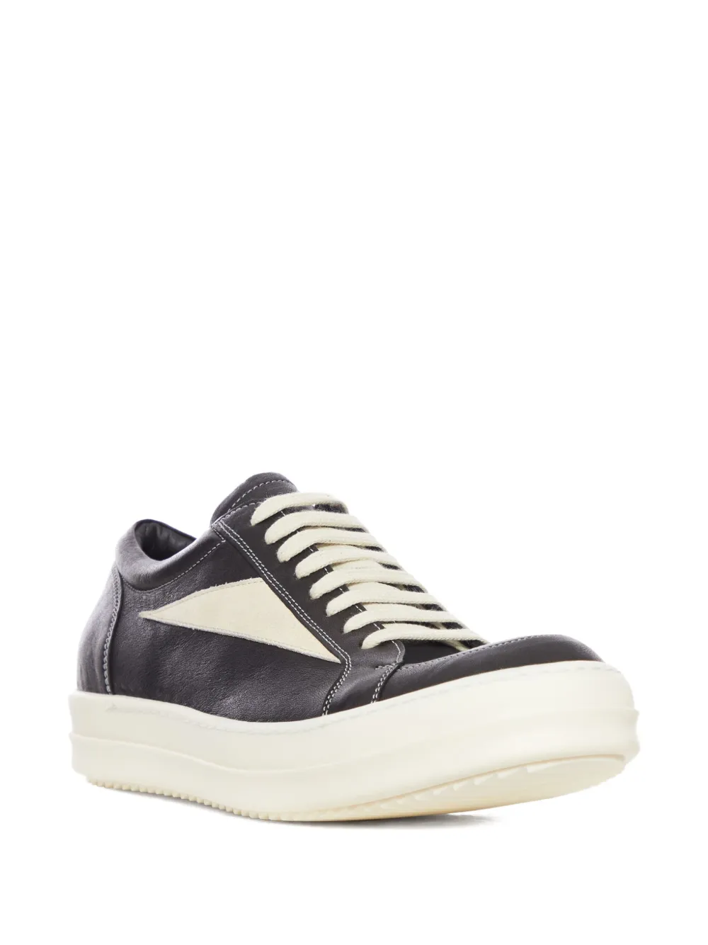 Rick Owens leather panel trainers | Low-Tops | Image 2
