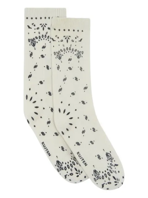 kujten Sig Bandana patterned socks