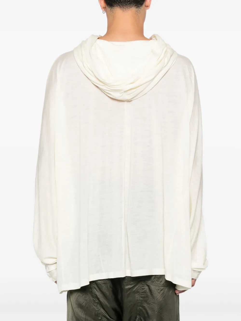 Rick Owens Trui met col en lange mouwen Beige