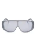 Retrosuperfuture shield-frame sunglasses - Grey