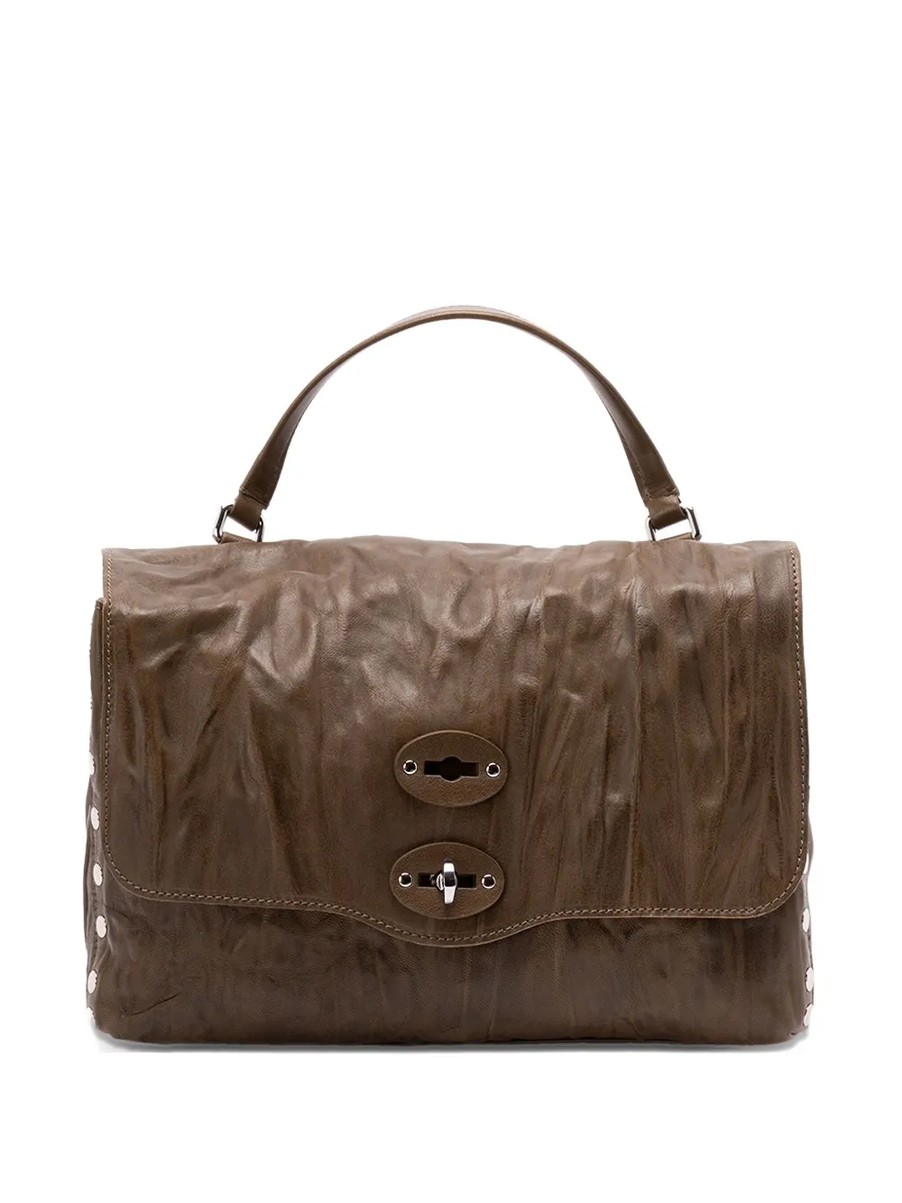 studded leather shoulder bag