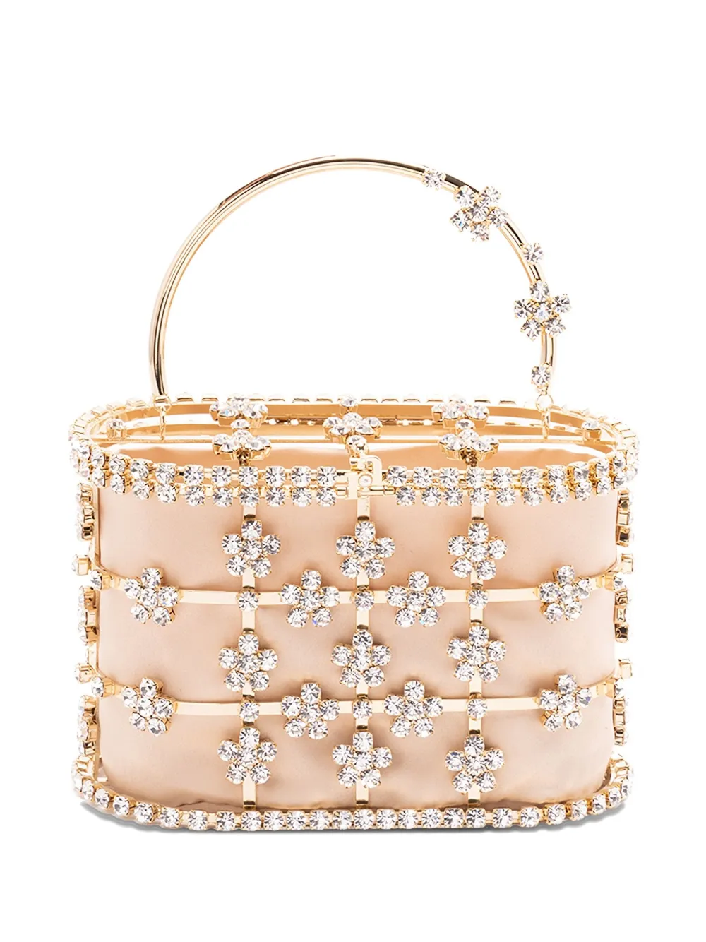 Rosantica Holli Profumo crystal-embellished tote bag Goud