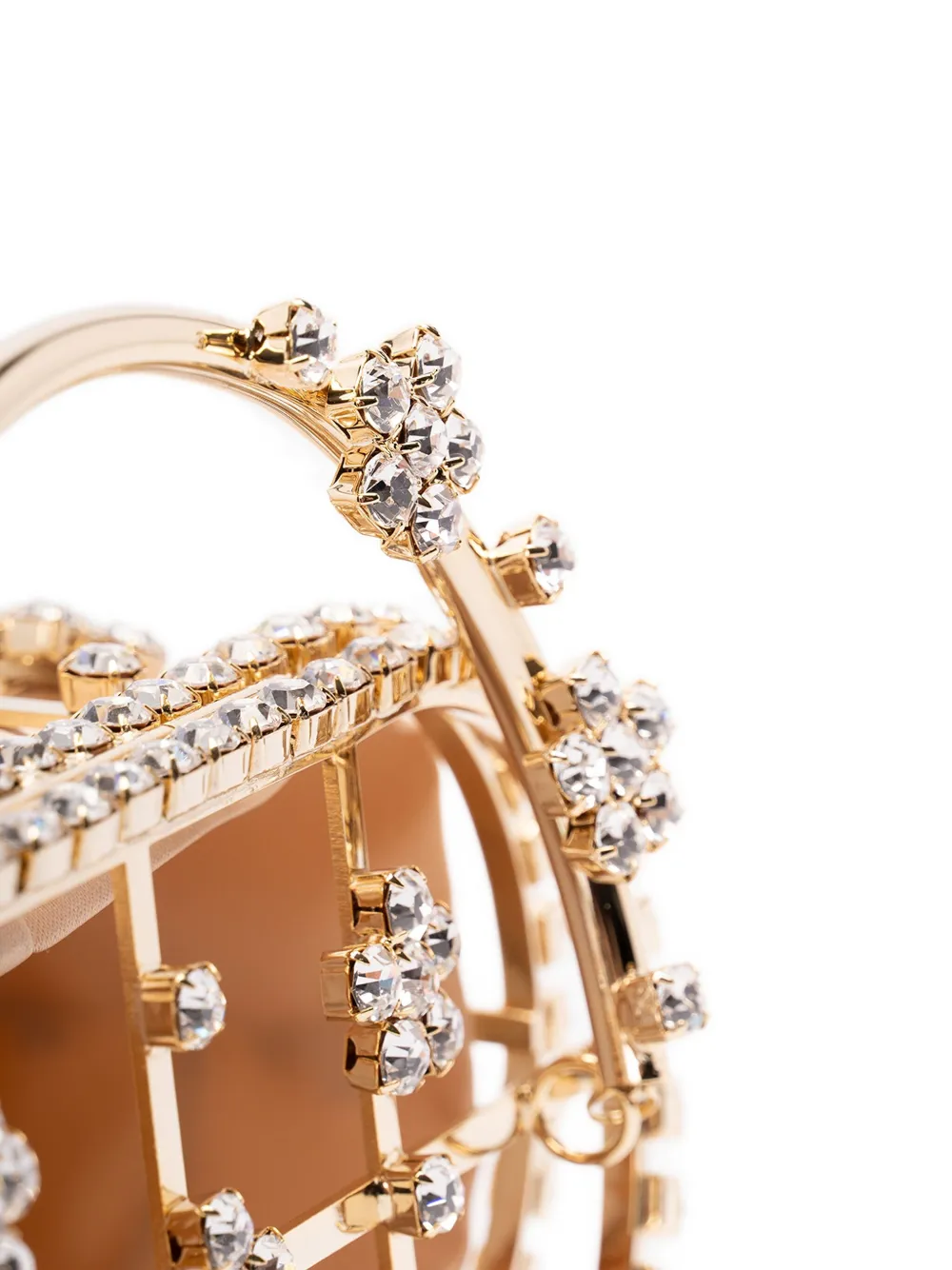Rosantica Holli Profumo crystal-embellished tote bag Goud