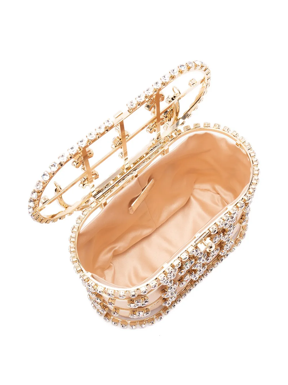 Rosantica Holli Profumo crystal-embellished tote bag Goud