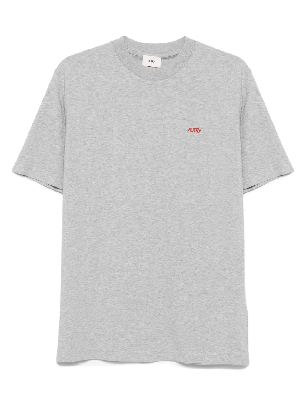 Autry embroidered-logo T-shirt Grijs