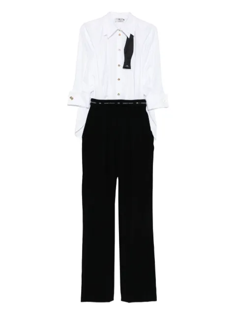 Elisabetta Franchi bow-detail jumpsuit