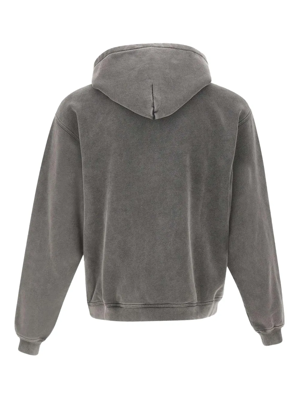 Represent contrasting-detail zip-up hoodie Grijs