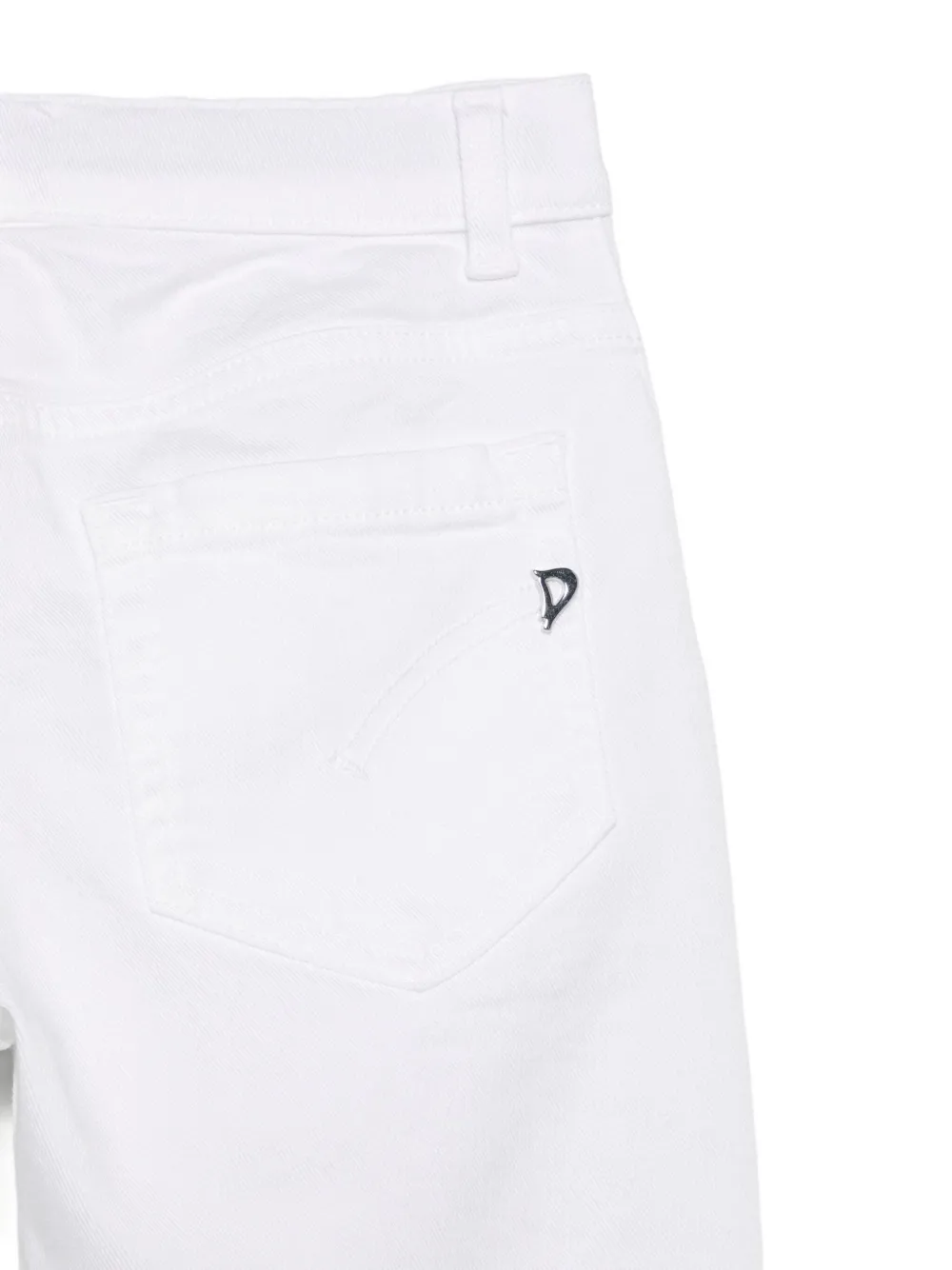 DONDUP KIDS panelled trousers Wit