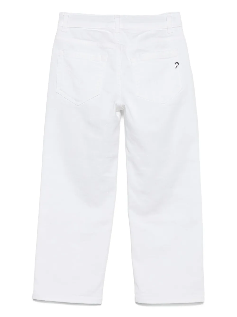 DONDUP KIDS panelled trousers Wit
