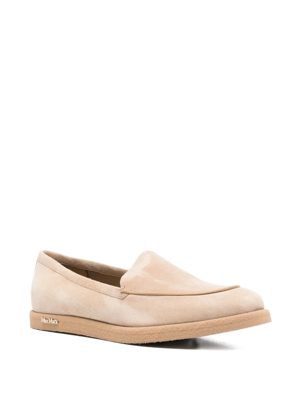 Max Mara suede loafers - Bruin