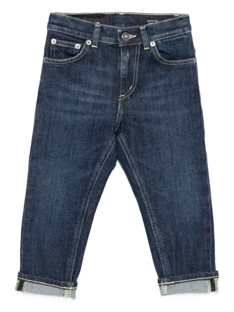 DONDUP KIDS Jeans con applicazione logo