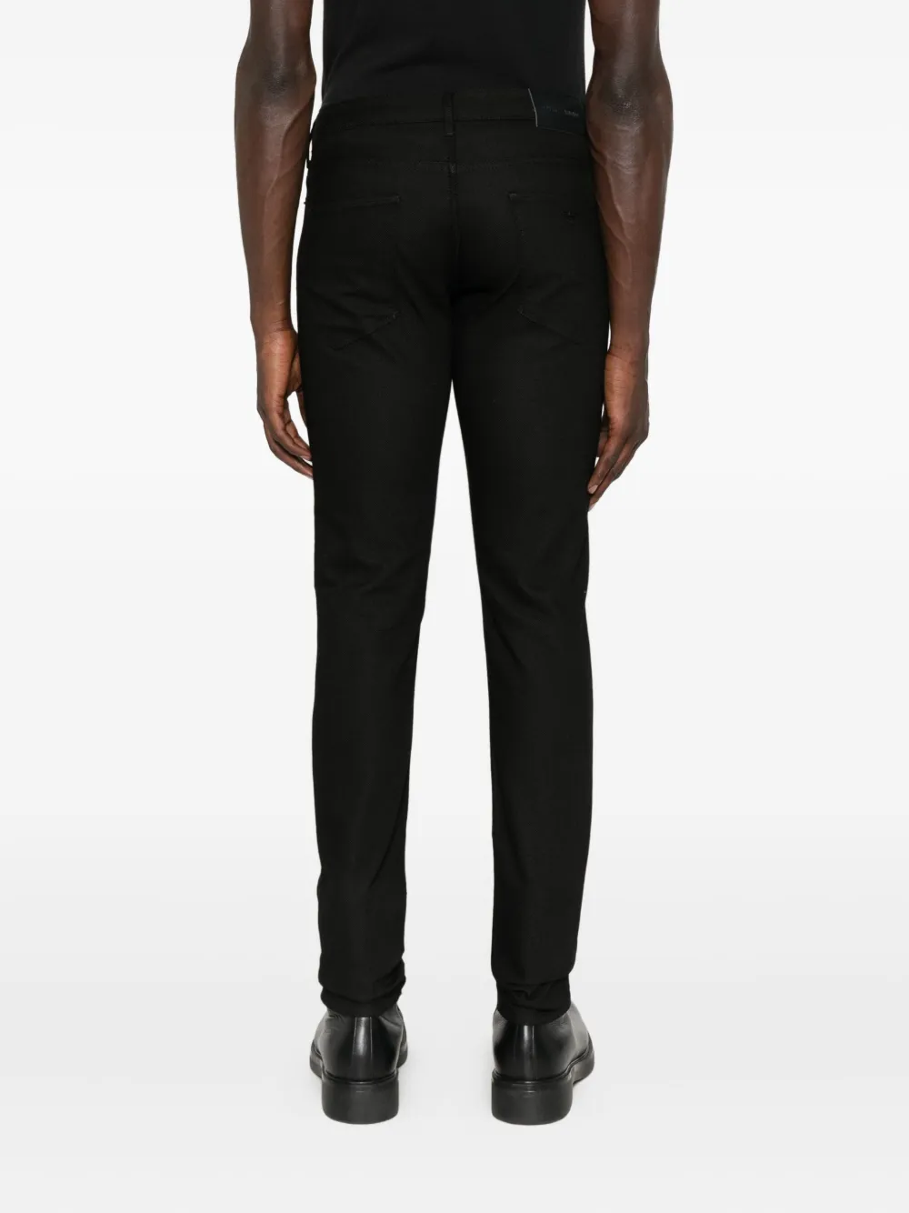 Emporio Armani Broek met vijf zakken Zwart