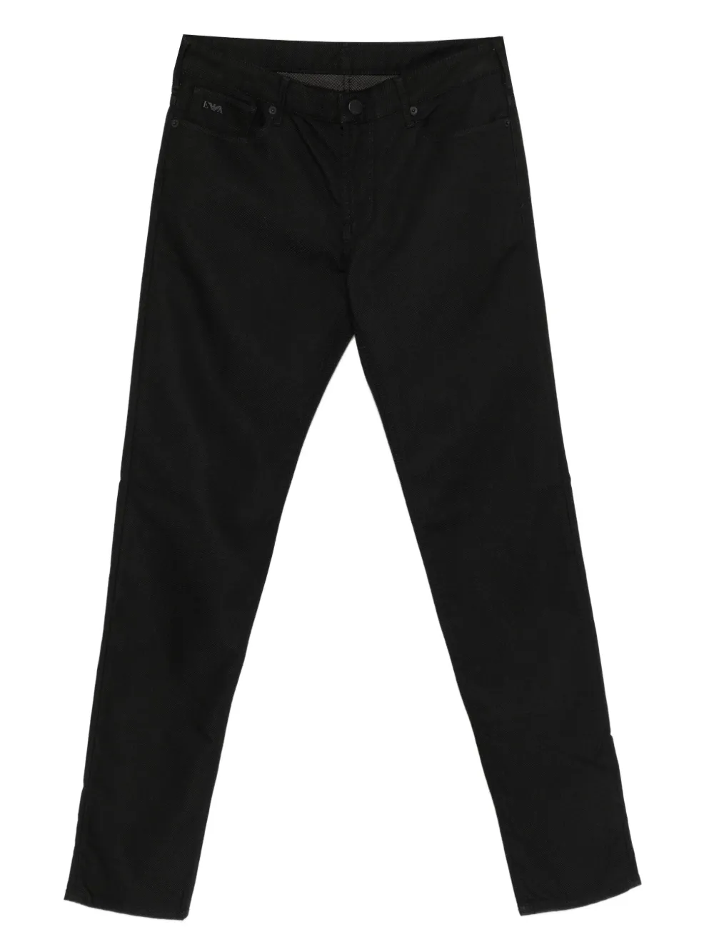 Emporio Armani five-pockets trousers | Black | Image 1