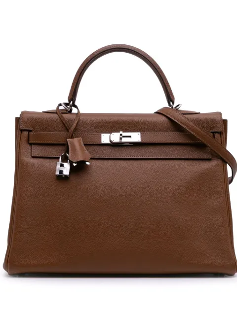 Hermès Pre-Owned 2010 Togo Kelly II Retourne 35 satchel