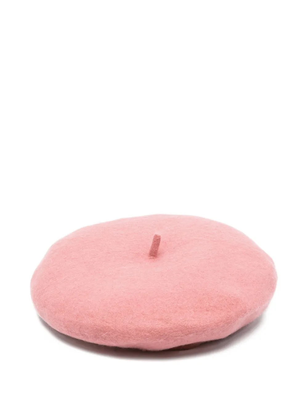 Elisabetta Franchi La Mia Bambina Kids' Embroidered Wool Beret In Pink