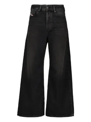 Diesel 1970 D-Bleess 09n89 フレアジーンズ | ブラック | FARFETCH JP