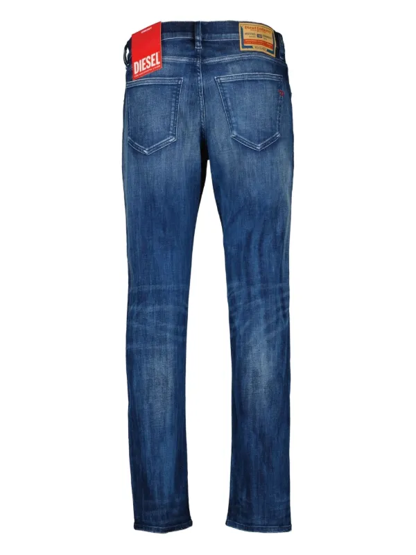 Diesel 2019 D-Strukt distressed-details Jeans | Blue | FARFETCH CA