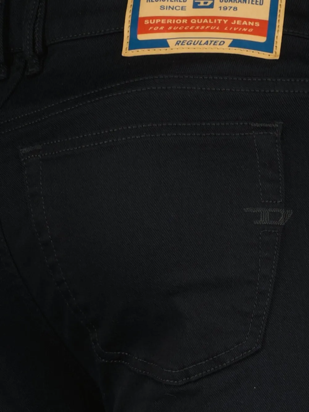 Diesel 1979 Sleenker jeans Zwart