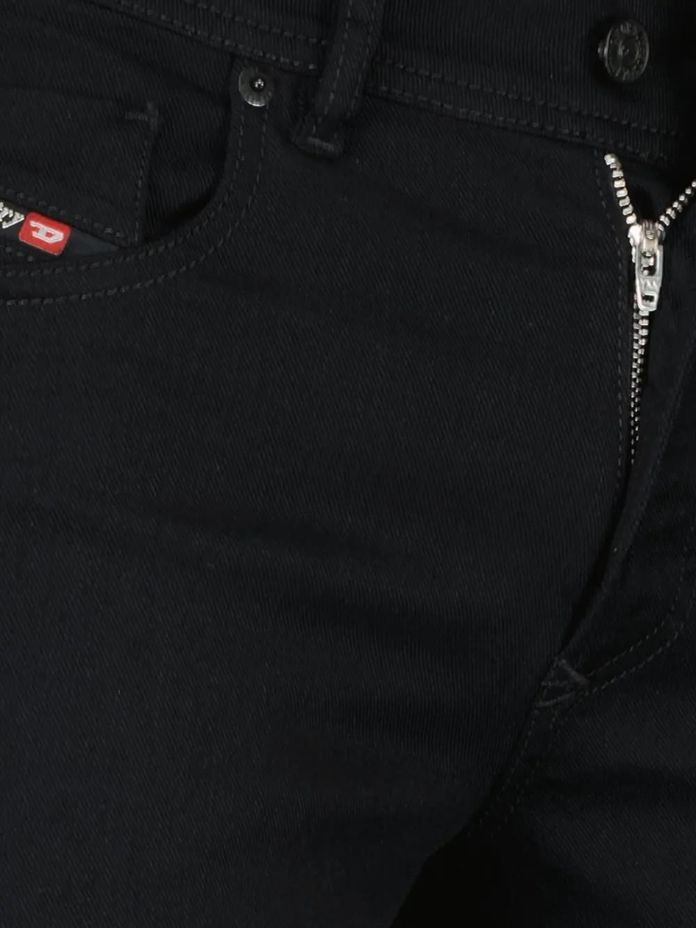 Diesel 1979 Sleenker jeans Zwart