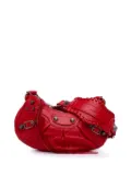 Balenciaga Pre-Owned 2021 Lambskin Motocross Le Cagole XS crossbody bag - Red