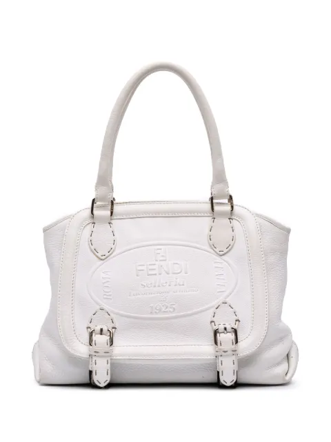 Fendi Pre-Owned 2000-2010 Leather Selleria Messalina tote bag