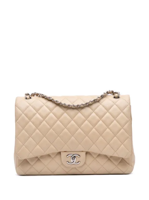 CHANEL Pre-Owned bolsa de hombro Maxi Classic Caviar Double Flap 2011