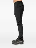 Devoa wool-blend regular trousers - Black