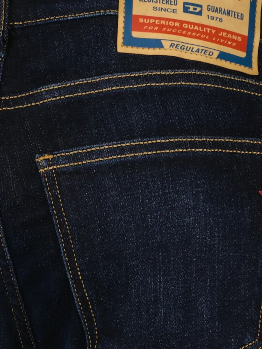 Diesel D-Strukt 2019 skinny jeans Blauw