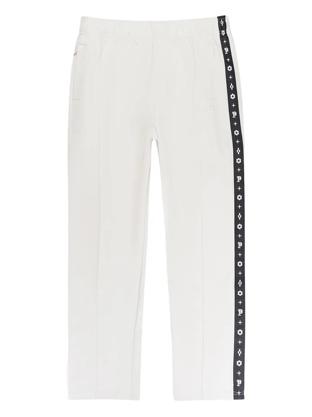 Purple Brand monogram-print track pants | White | Image 1