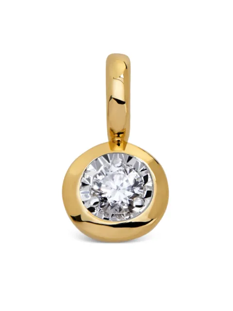 Monica Vinader Solitaire lab-grown diamond pendant