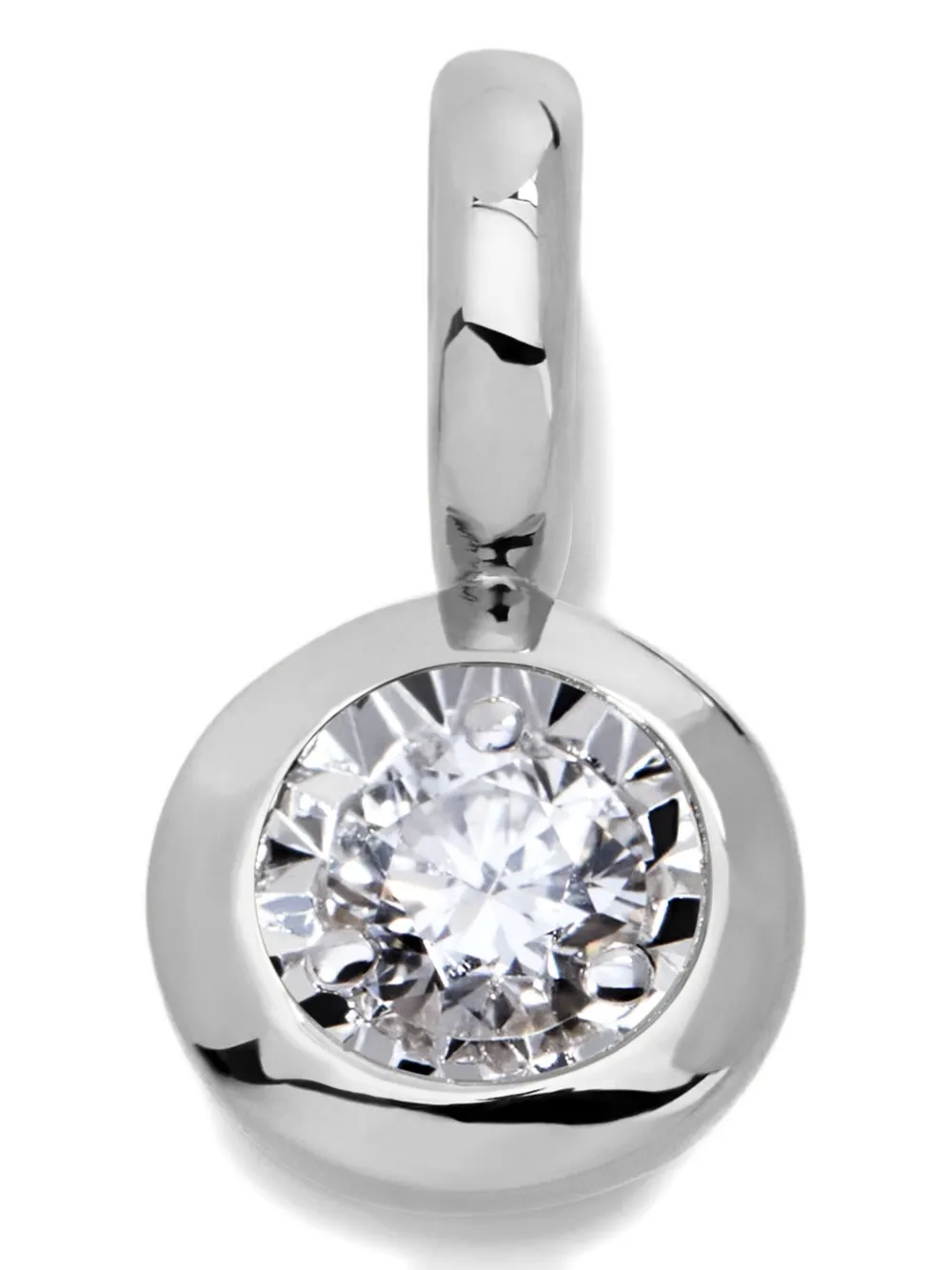 Monica Vinader Solitaire-diamond Pendant Necklace In Brown