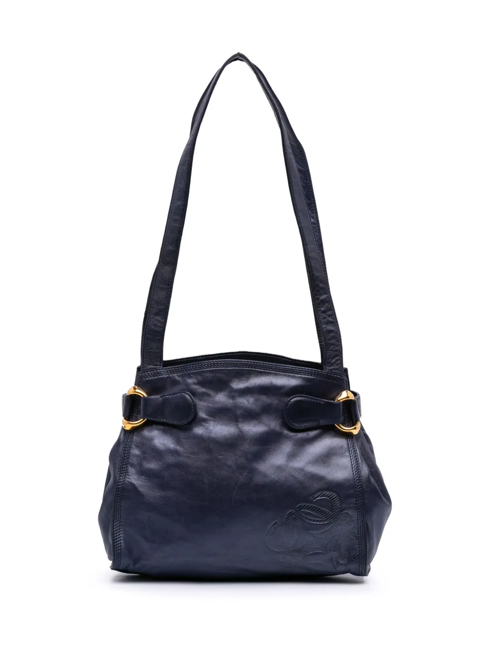 20th Century Anagram Leather shoulder bag