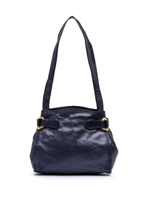 Loewe Pre-Owned 20th Century Anagram Leather shoulder bag