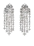 Anabela Chan 18K white gold vermeil/black rhodium vermeil Silver Smoke Cascade earrings