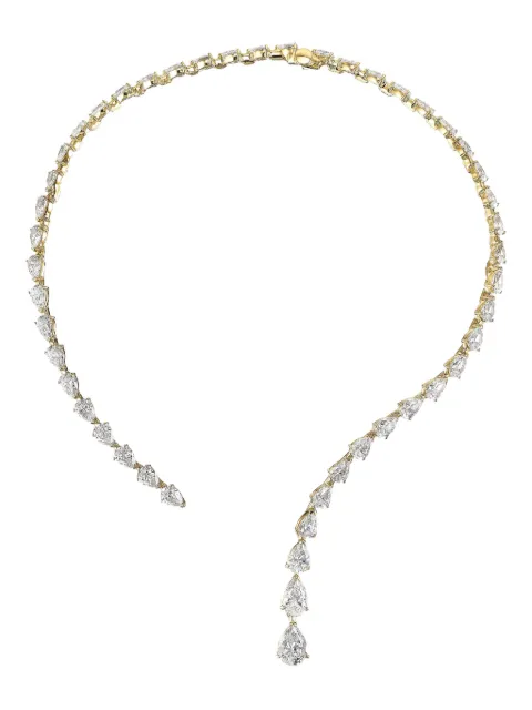 Anabela Chan collar Nova Collar en oro vermeil de 18 ct con diamantes