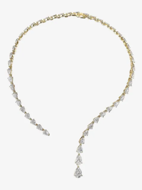 Anabela Chan 18K gold vermeil Nova Collar diamond necklace