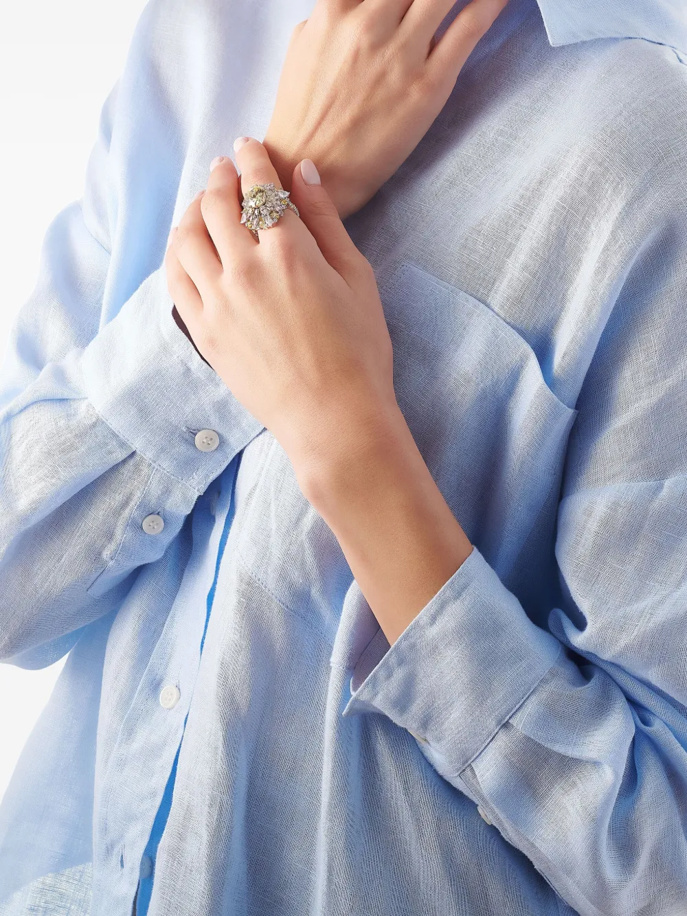 Anabela Chan anillo Mirage con diamantes | Image 2