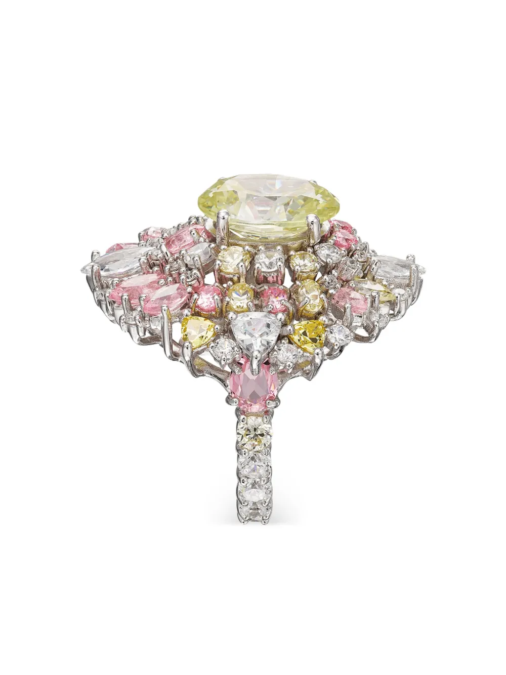 Anabela Chan anillo Mirage con diamantes | plateado | Image 1