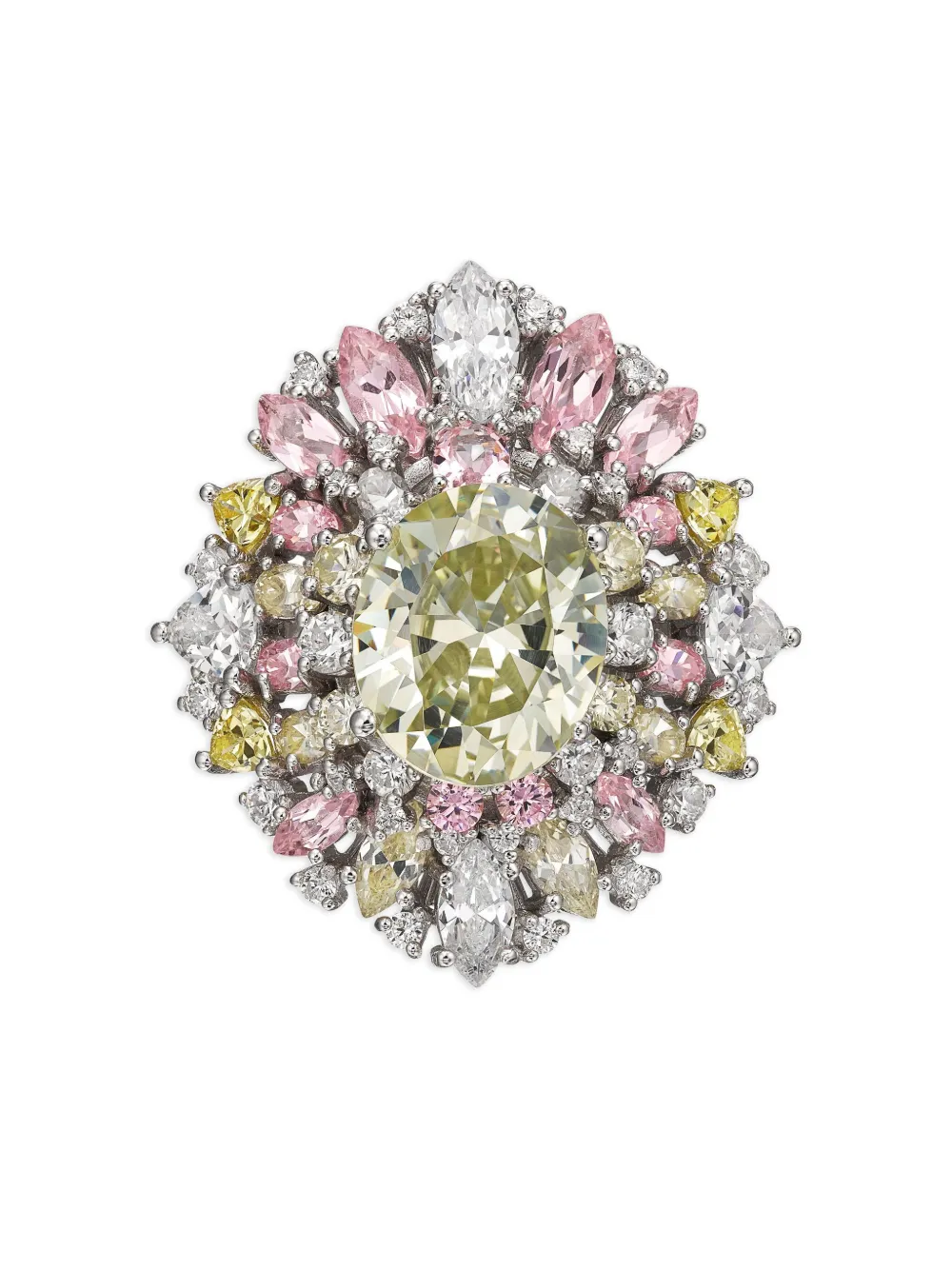  Anabela Chan Mirage Diamond Ring - Silver 