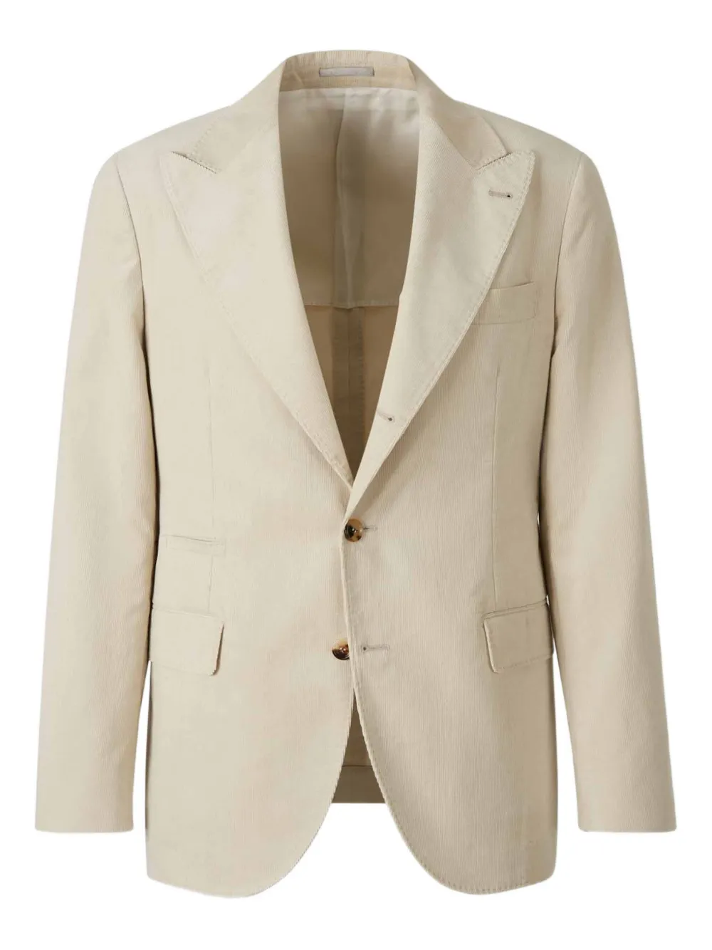 Brunello Cucinelli single-breasted jacket | Neutrals | Image 1