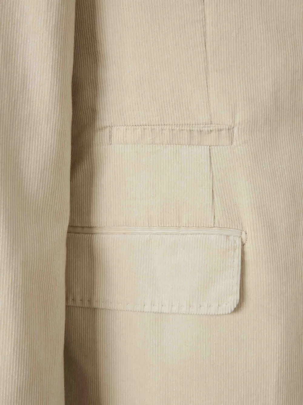Brunello Cucinelli Straight Corduroy Blazer In Neutral